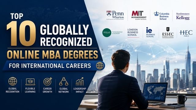Top 10 Globally Recognized Online MBA Degrees for International Careers
